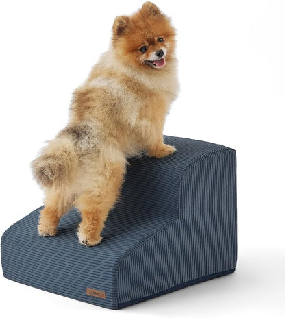 Lesure Dog Stairs for Small Dogs 2 Steps