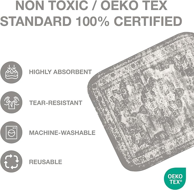 Washable Pee Pads for Dogs 100% Waterproof,