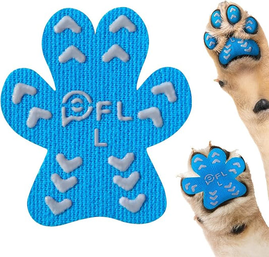 Non-Slip Dog Paw Protector Pads for Senior Dogs 48pcs, L 21-40lbs