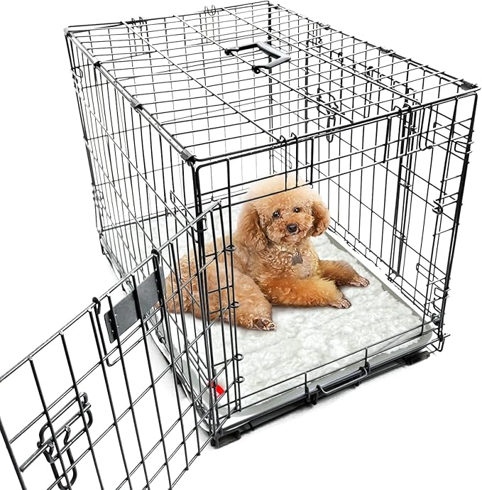 Dog Bed Crate Mat(21" X 14")