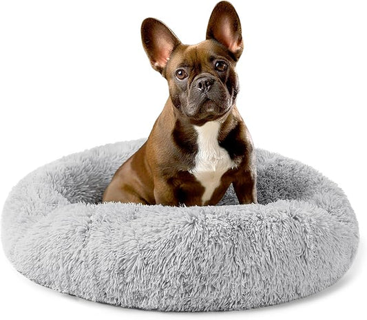 PetAmi Calming Dog Bed for Small Medium Dog Cat 25 lbs, 23 inch,