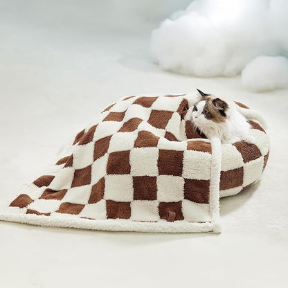 Lesure Waterproof Puppy Blanket for Small Dogs 3D Textured