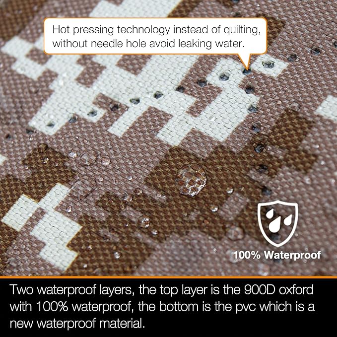 iBuddy Dog Seat Cover for Trucks with Mesh Window 100% Waterproof Pet Seat Cover Durable Dog Truck Hammock Machine Washable X-Large Seat Covers Against Dirt and Dog Fur for Car and Large SUV