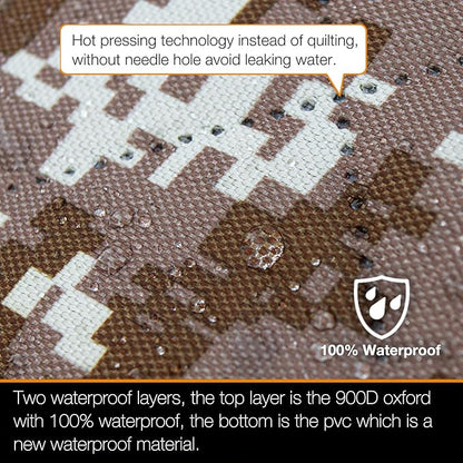 iBuddy Dog Seat Cover for Trucks with Mesh Window 100% Waterproof Pet Seat Cover Durable Dog Truck Hammock Machine Washable X-Large Seat Covers Against Dirt and Dog Fur for Car and Large SUV