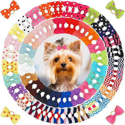 Yxiang 100PCS Cute Pet Grooming Accessories 50 Pairs