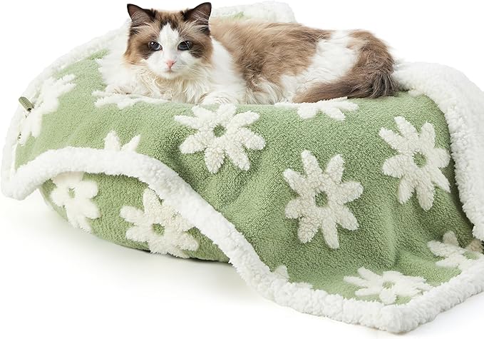 Lesure Waterproof Puppy Blanket for Small Dogs 3D Textured