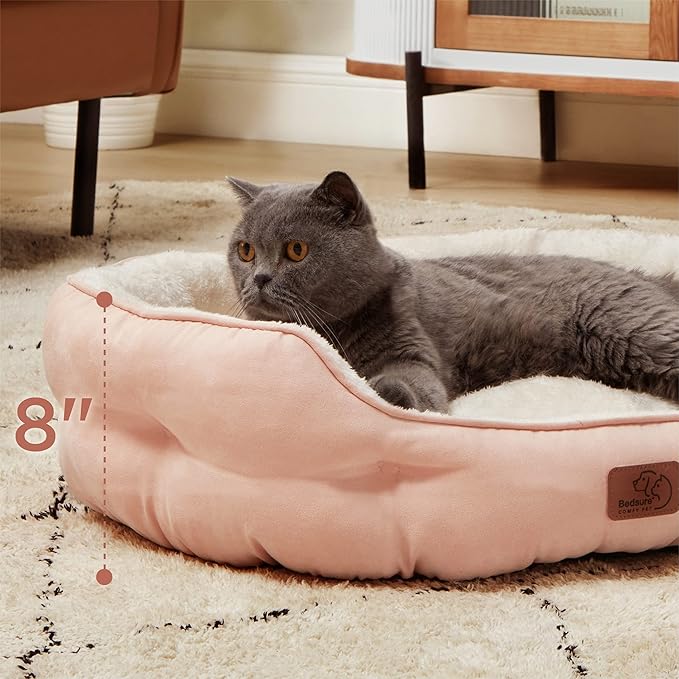 Bedsure Dog Beds for Small Dogs 25 Inches,