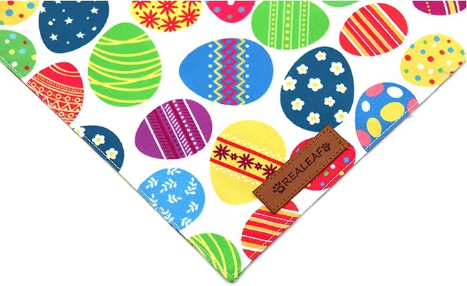 Realeaf Easter Dog Bandanas 2 Pack