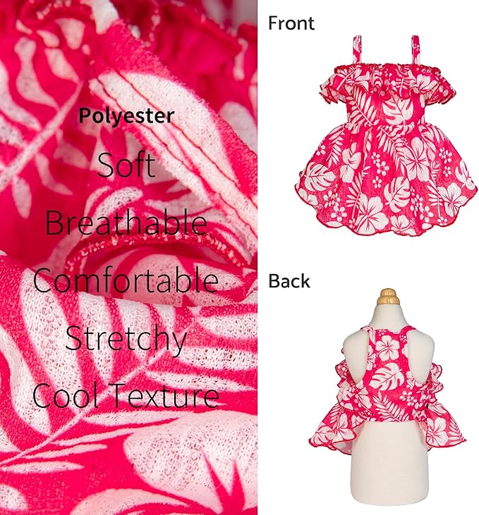 Fitwarm Tropical Dog Dress