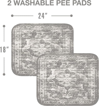 Washable Pee Pads for Dogs 100% Waterproof,