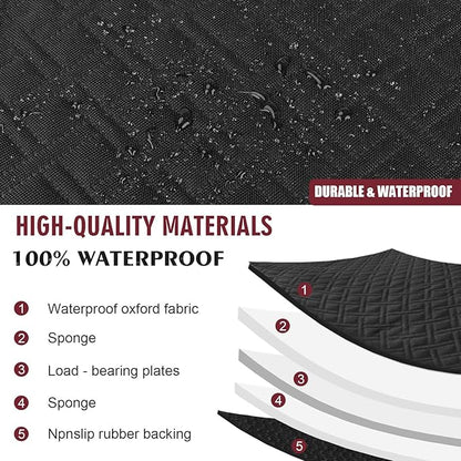 Back Seat Extender for Dogs 330lb, Waterproof