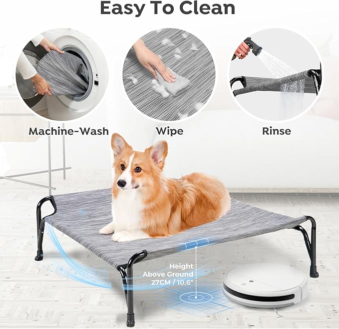 Veehoo Elevated Raised Dog Bed