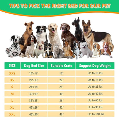 KISYYO Deluxe Dog Bed Mat for Jumbo Dogs 48 inch