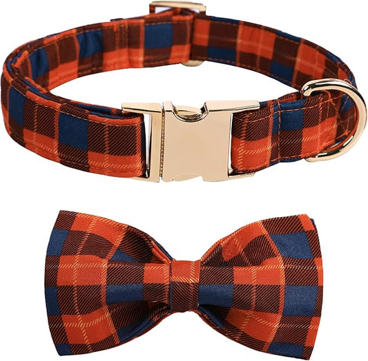 Christmas Day Dog Bandana Red Green Plaid Cotton