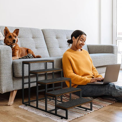 Pet Stairs for Bed Small Dogs 5 Steps