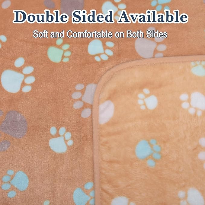 Large Dog Blanket 60 * 50 Inches,Brown