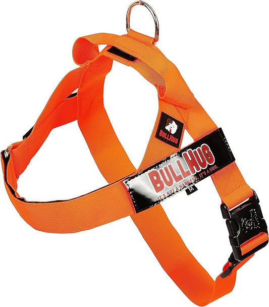BULLHUG Harness – Made for Larger Chested Dogs Like English Bulldogs