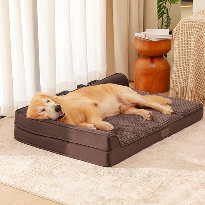 Orthopedic Dog Beds for X-Large Dogs (XL,48" L 32" W 7.5" Th)