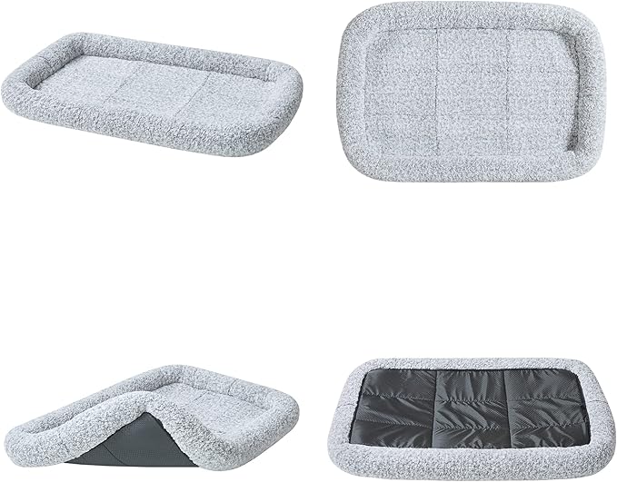 Friends Forever Bolster Dog Crate Mat 42 Inch