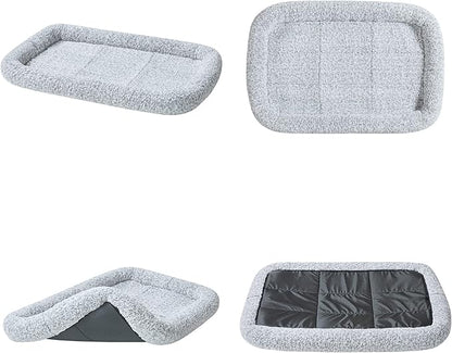 Friends Forever Bolster Dog Crate Mat 42 Inch