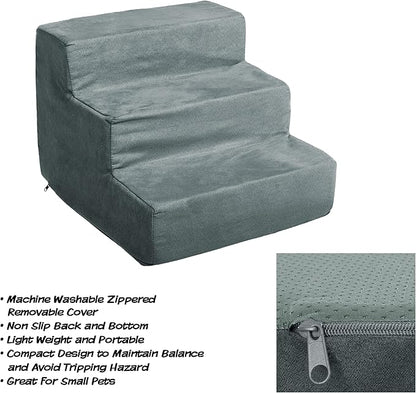 PETMAKER 3-Step Pet Stairs 25lbs Capacity