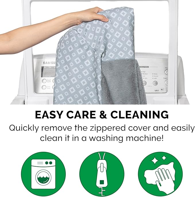 Furhaven Cozy Memory Foam Dog Bed for Large Dogs w/ Removable Bolsters & Washable Cover 95 lbs