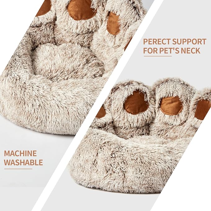 Calming Cat & Dog Bed (35”)