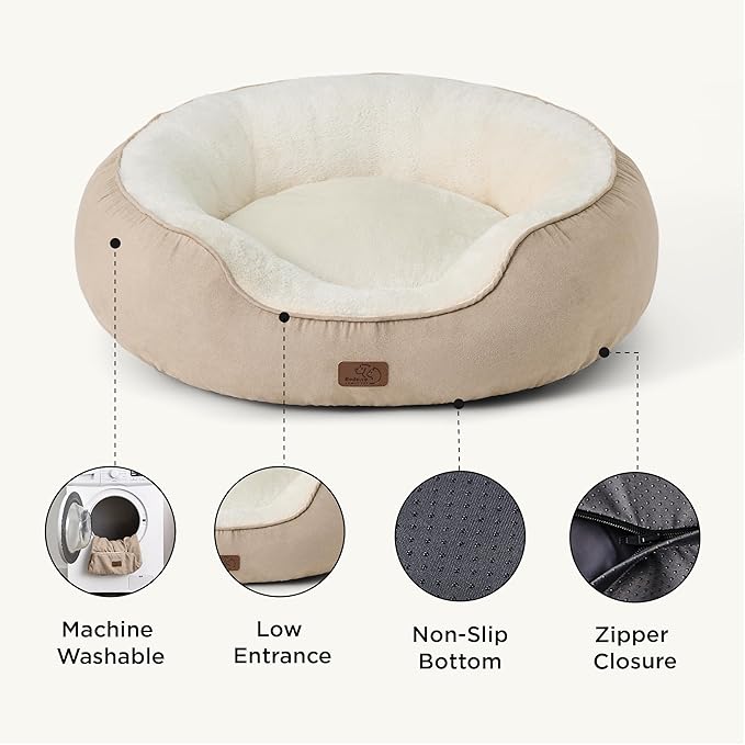 Bedsure Dog Bed for Medium Dogs 30 inches,