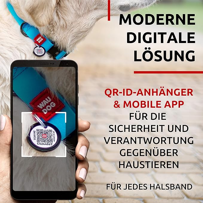 WAUDOG Waterproof Dog Collar