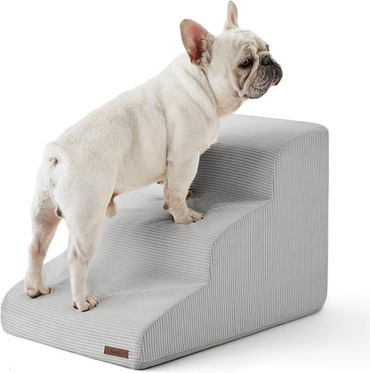 Lesure Dog Stairs for Small Dogs 3 Steps