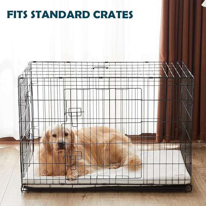 Memory Foam Dog Crate Pad 48-inch Dog