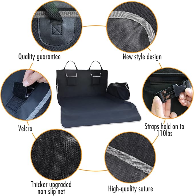 SUV Trunk Cover for Dogs Cover for Back