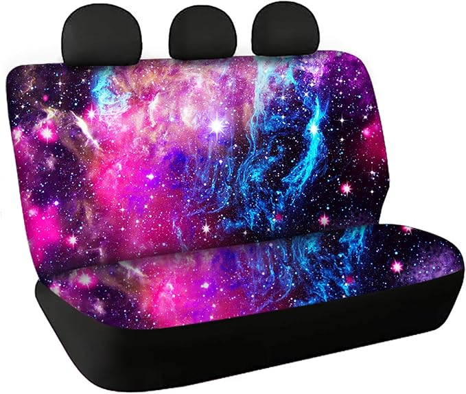 CLOHOMIN Galaxy Print Kids Dog Car Seat Covers