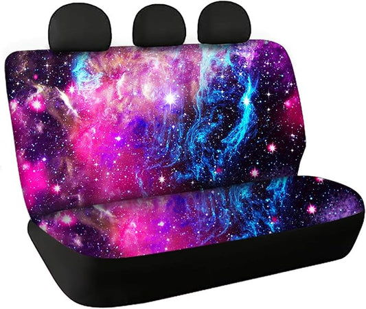 CLOHOMIN Galaxy Print Kids Dog Car Seat Covers