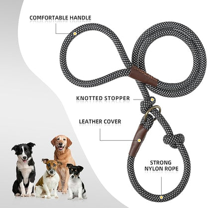 Mile High Life Slip Leads for Dogs 4 Feet