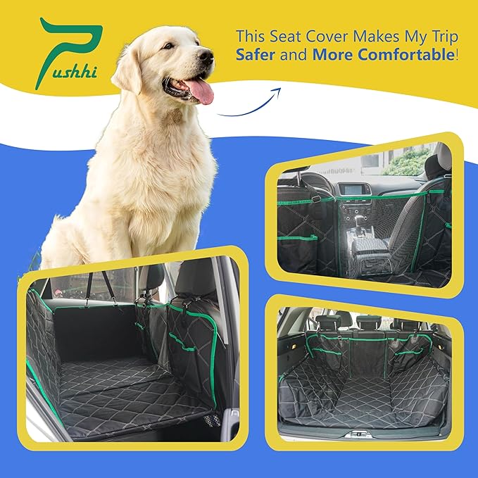 Back Seat Extender for Dogs 100% Waterproof