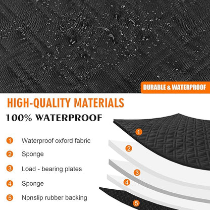 Back Seat Extender for Dogs 330lb, Waterproof