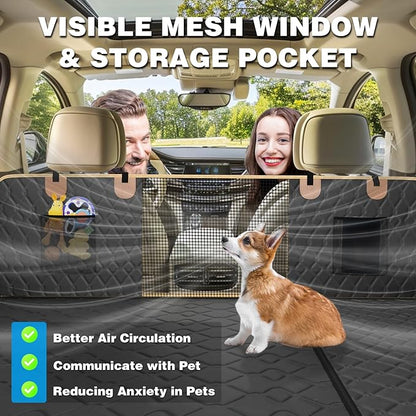 LIBERRWAY XL Dog Seat Extender for Trucks Back Seat F150/RAM1500/Silverado L-SUVs