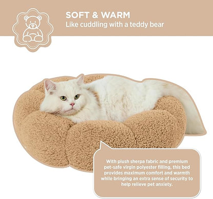 Lesure Calming Cat Beds for Indoor Cats 15 lbs, 20"