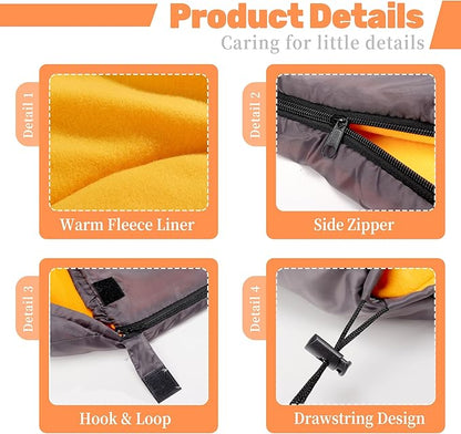 Lifeunion Dog Sleeping Bag with Storage Bag Waterproof