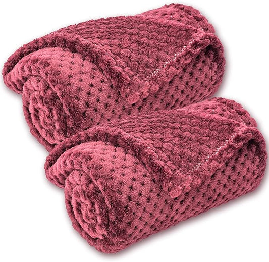 Dog Blanket or Cat Blanket or Pet Blanket (S/24" x 32", Ruby
