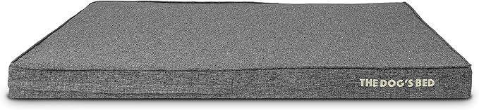The Dog’s Bed Orthopedic Memory Foam Dog Bed 2XL GreyLinen 54x36, Pain