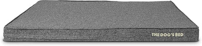 The Dog’s Bed Orthopedic Memory Foam Dog Bed 2XL GreyLinen 54x36, Pain