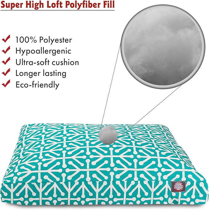 Pacific Aruba Large Rectangle Indoor Outdoor Pet Dog