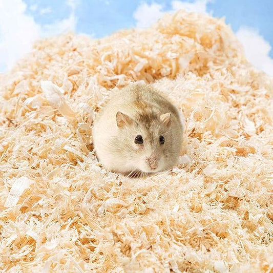 Sukh 14 OZ Aspen Hamster Bedding - Aspen Shavings Pet Supplies Bedding and Litter for Guinea Pig Rabbit Snake Enclosure Horse Bunny Hedgehog Chicken Coop Reptile Chinchilla Small Animal