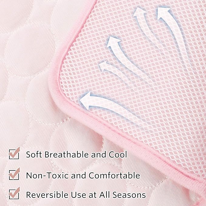 SHEJIZE Dog Cooling Mat Dog Cooling Pad Self Cooling Blanket 28x22inch/70x55cm