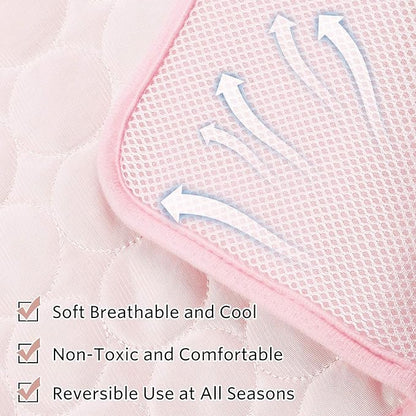 SHEJIZE Dog Cooling Mat Dog Cooling Pad Self Cooling Blanket 28x22inch/70x55cm