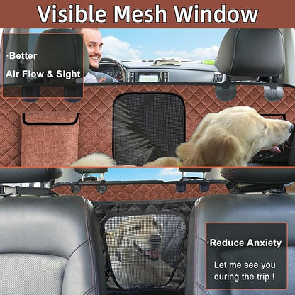 Car Dog Cover Back Seat