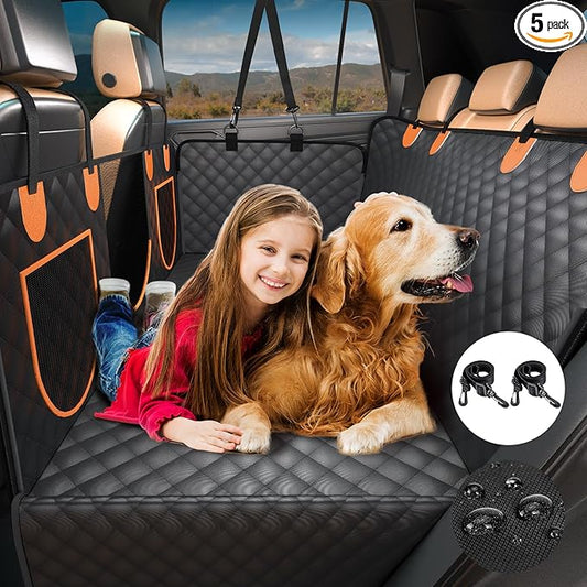 Dog Car Seat Cover for Back Seat