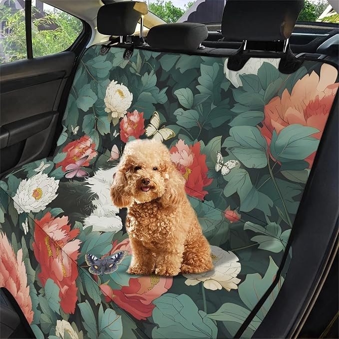 AFPANQZ Flowers Cat Dog Cat Seat Cover Bucket